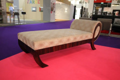 Daybed Palisander, Bezugsstoff Colefax & Fowler