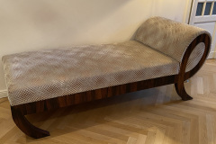 Daybed Palisander, Bezugsstoff Colefax & Fowler